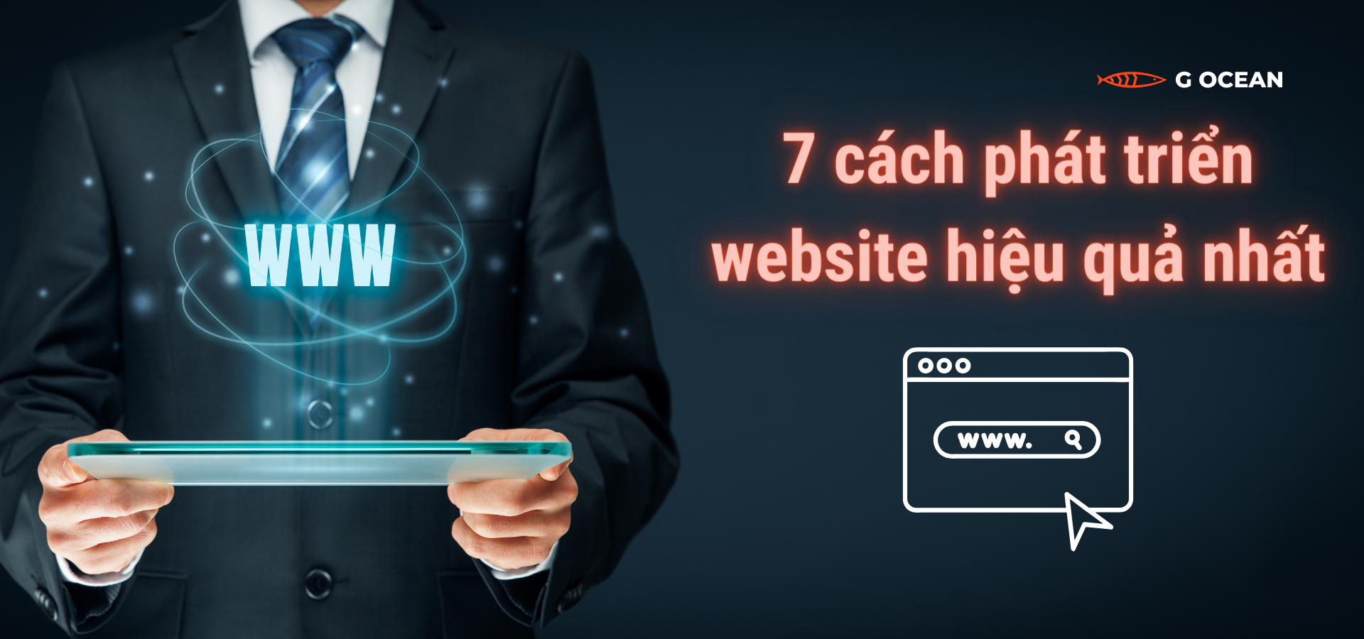 G Ocean Labs - 7 cách giúp phát triển website hiệu quả nhất